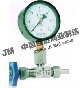 GJ24-320P角式压力表针型阀